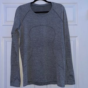 Lululemon Align Long Sleeve Grey Top